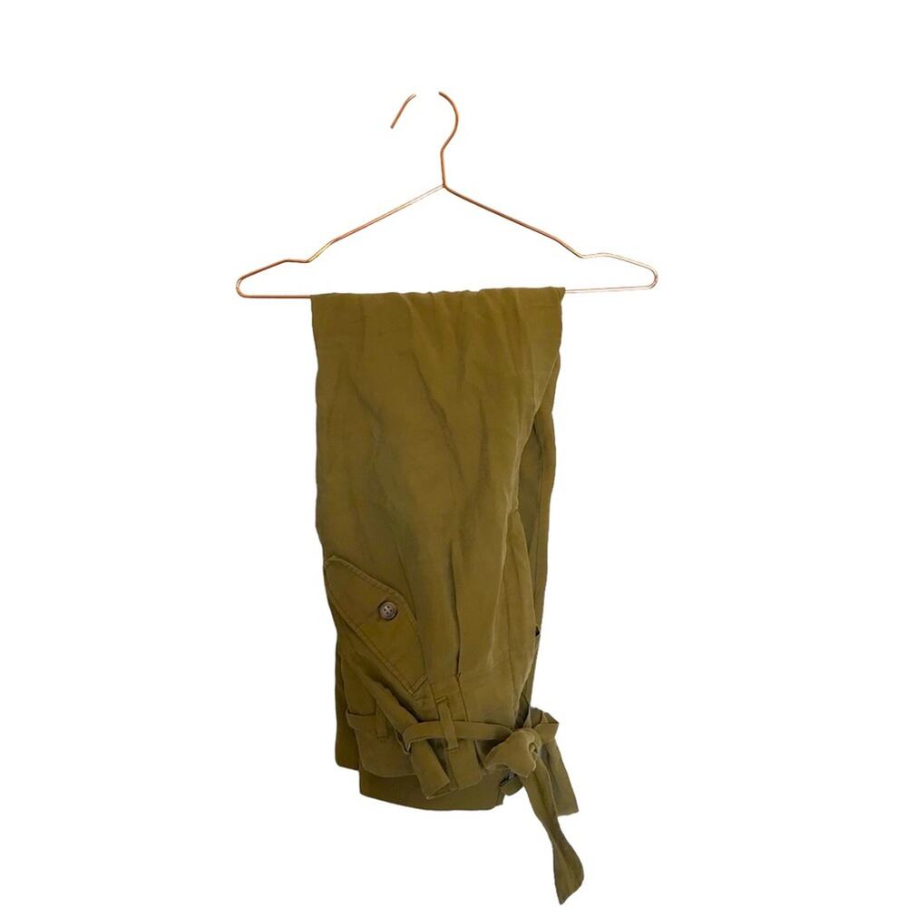 H&M Paper Bag high Waist Belted Pants - Size 8 - Excellent